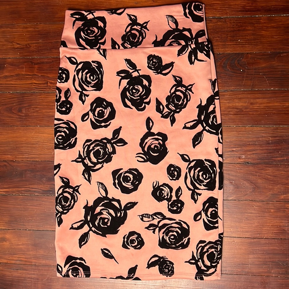 Blush Pink Pencil Skirt